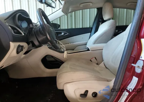 2016 Chrysler 200 Limited from USA, damaged, VIN 1C3CCCAB5GN137037